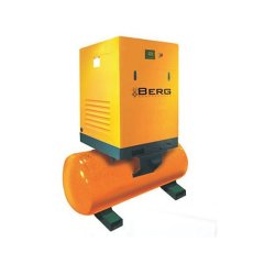 Промышленный винтовой компрессор BERG ВК-4Р-500/10 бар с ременным приводом