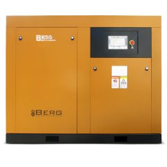 Промышленный винтовой компрессор BERG ВК-55-E/8 бар с прямым частотно-регулируемым приводом
