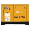 Промышленный винтовой компрессор BERG ВК-5,5Р-E/10 бар с ременным частотно-регулируемым приводом