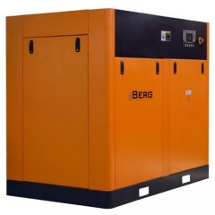 Промышленный винтовой компрессор BERG ВК-55/10 бар с прямым приводом